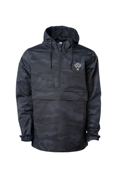 Premium Black Camo Anorak Jacket