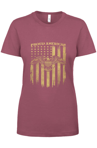 Womens Proud American Crew