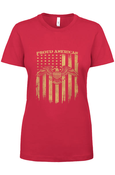 Womens Proud American Crew