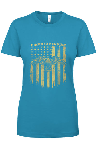 Womens Proud American Crew