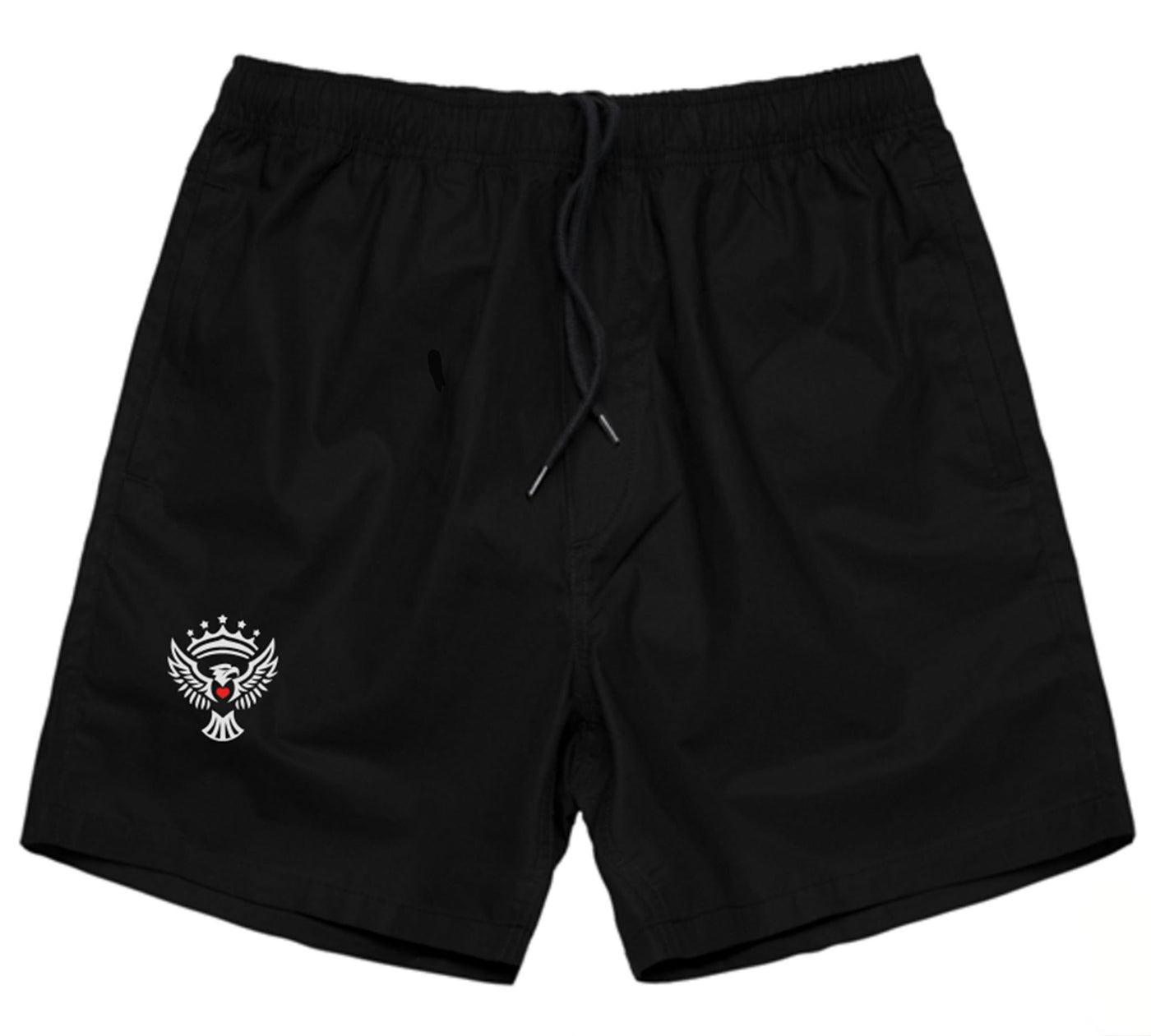 Republic Black Beach Shorts