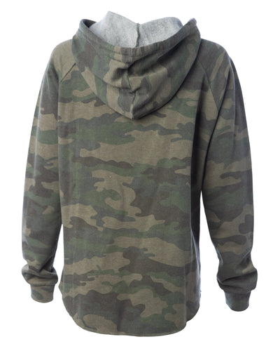Womens Lightweight Camo Hoodie