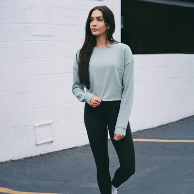 Republic Lightweight Cropped Crew