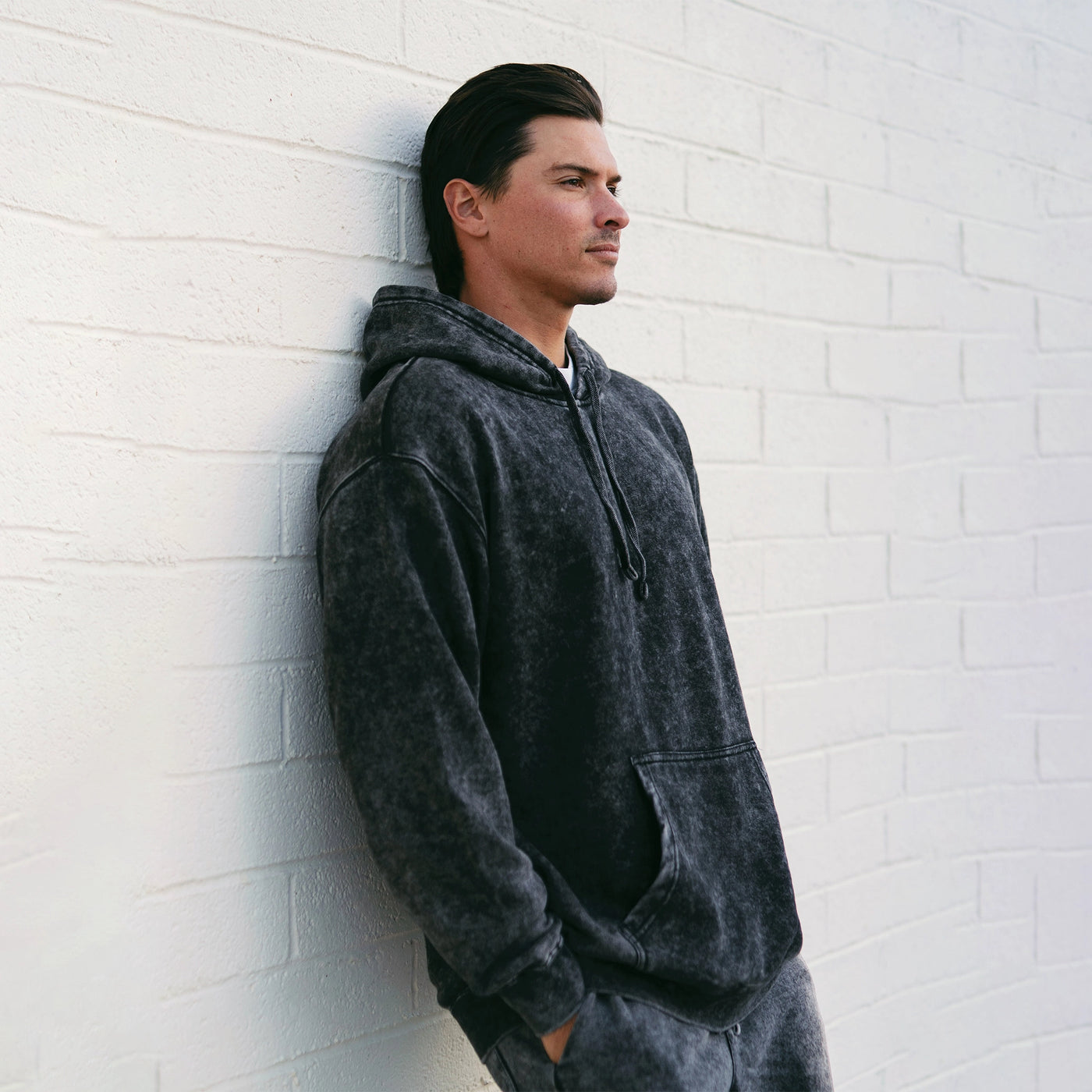 Republic Midweight Mineral Wash Hoodie