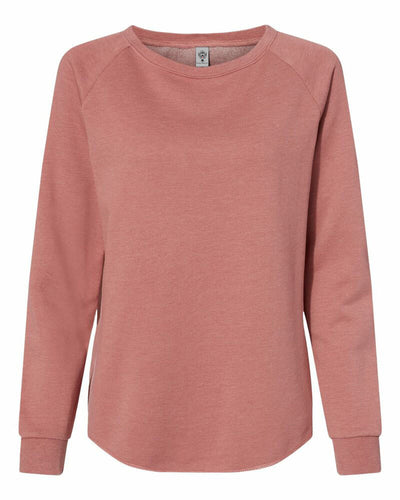 Womens Lightweight Wash Sweatshirt