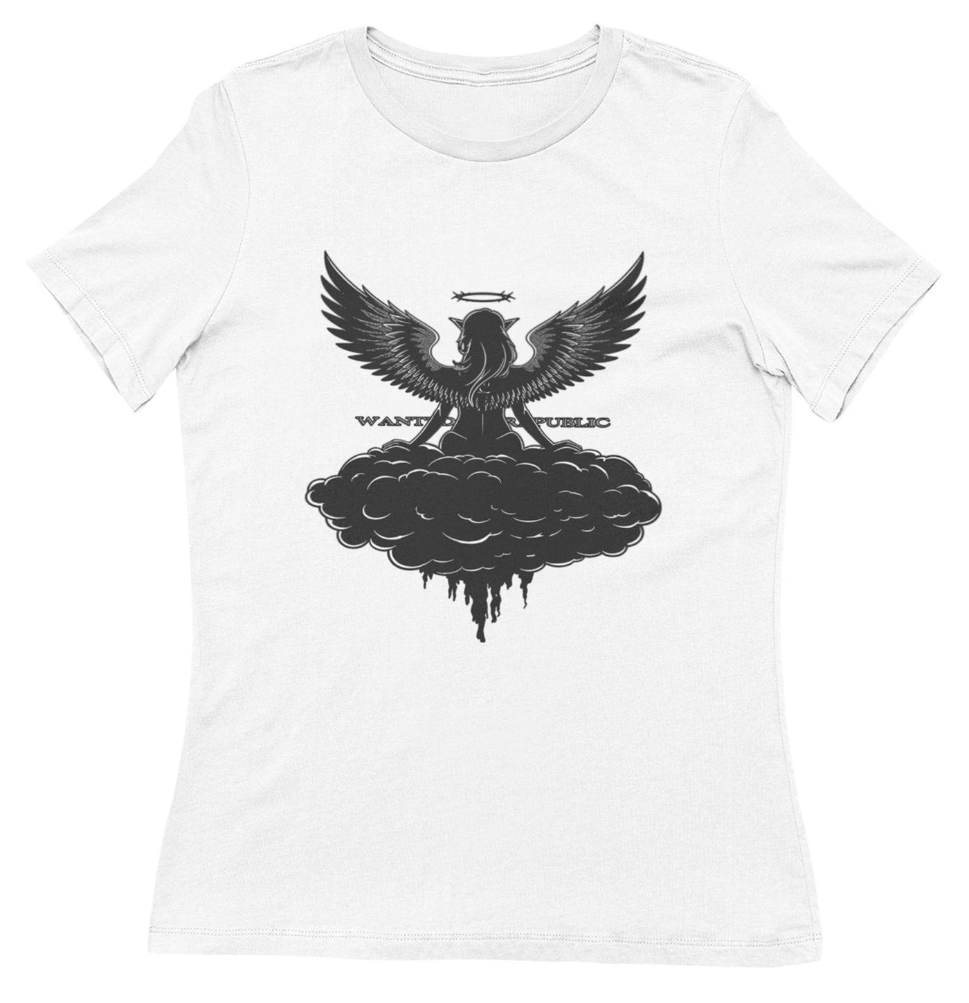 Womens Republic Black Cloud Crew