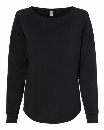 Womens Lightweight Wash Sweatshirt
