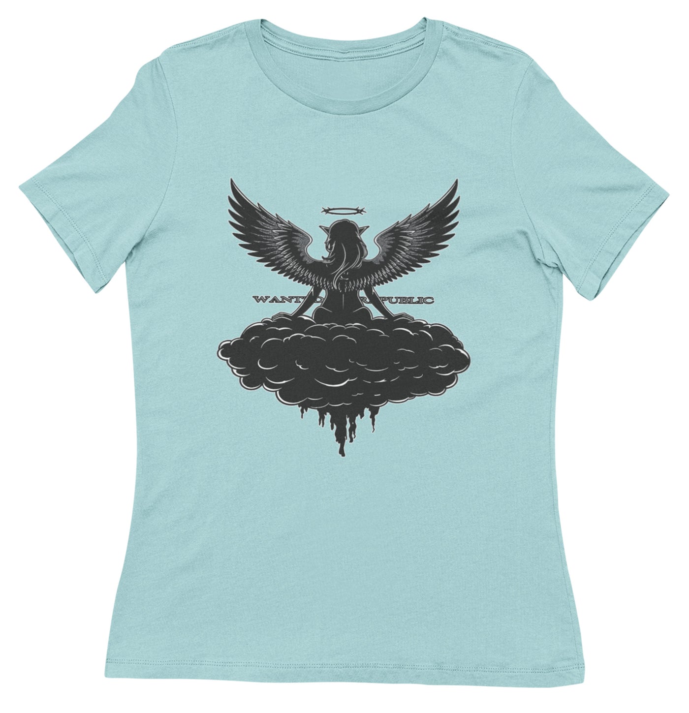 Womens Republic Black Cloud Crew