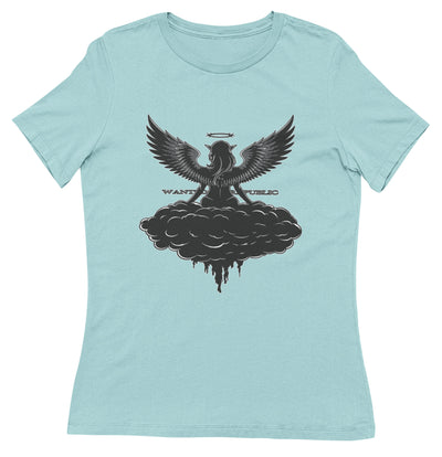 Womens Republic Black Cloud Crew