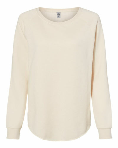 Womens Lightweight Wash Sweatshirt